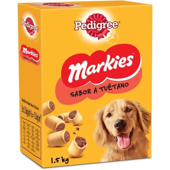 Pedigree Markies Hundekekse mit Tuethanischen Geschmack (5 x 1,5 kg) Pedigree Markies Hundekekse mit Tuethanischen Geschmack (5 x 1,5 kg)