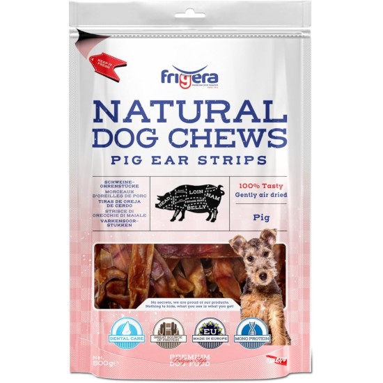 Pig Ear Pieces 500 g - Natural, Protein-Rich Treats for Dogs, Gluten and Grain-Free, High Quality Dog Snacks Pig Ear Pieces 500 g - Natural, Protein-Rich Treats for Dogs, Gluten and Grain-Free, High Quality Dog Snacks