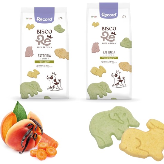 Record - BiscoRe Kekse für Bauernhofhunde. Snack für gebackene Hunde, ohne Konservierungsstoffe oder Palmöl, leicht und verdaulich für einen gesunden und leckeren Snack | 1 kg, gemischte Record - BiscoRe Kekse für Bauernhofhunde. Snack für gebackene Hunde, ohne Konservierungsstoffe oder Palmöl, leicht und verdaulich für einen gesunden und leckeren Snack | 1 kg, gemischte