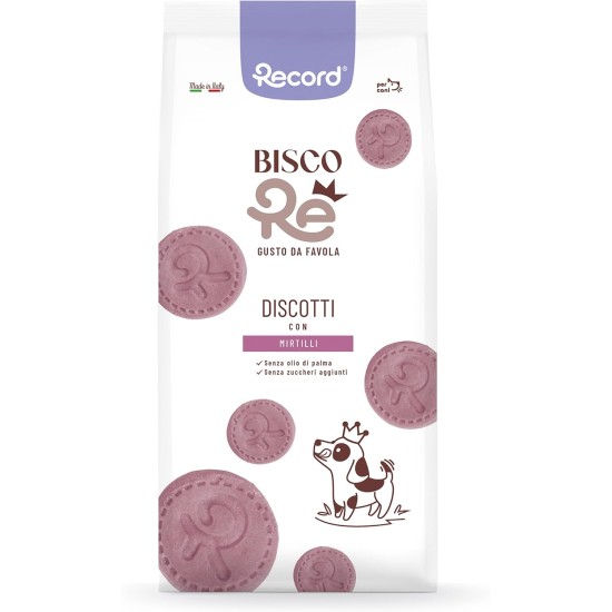 Record - BiscoRe Kekse für natürliche Hunde. Gebackene Hundesnacks mit Fruchtpüre, ohne Konservierungsstoffe oder Palmöl, leicht und verdaulich für einen gesunden und leckeren Snack | 1kg, Blaubeeren Record - BiscoRe Kekse für natürliche Hunde. Gebackene Hundesnacks mit Fruchtpüre, ohne Konservierungsstoffe oder Palmöl, leicht und verdaulich für einen gesunden und leckeren Snack | 1kg, Blaubeeren