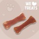 Rosewood Beef Skin Chew Bone with Duck Flavour for Small Dogs - Grain-Free and Gluten-Free Dental Care Snacks, No Artificial Additives, 80 g Rosewood Beef Skin Chew Bone with Duck Flavour for Small Dogs - Grain-Free and Gluten-Free Dental Care Snacks, No Artificial Additives, 80 g