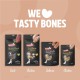 Rosewood Chewy Bones - Beef Skin Chew Bone with Duck Flavour for Small Dogs - Grain-Free and Gluten-Free Dental Care Snacks, No Artificial Additives, 80 g Rosewood Chewy Bones - Beef Skin Chew Bone with Duck Flavour for Small Dogs - Grain-Free and Gluten-Free Dental Care Snacks, No Artificial Additives, 80 g