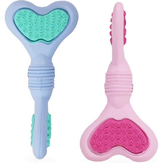 Rosewood Cyber Rubber Puppy Dental Bone Rosewood Cyber Rubber Puppy Dental Bone