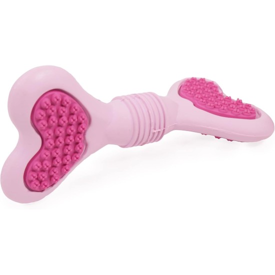 Rosewood Cyber Rubber Puppy Dental Bone Rosewood Cyber Rubber Puppy Dental Bone
