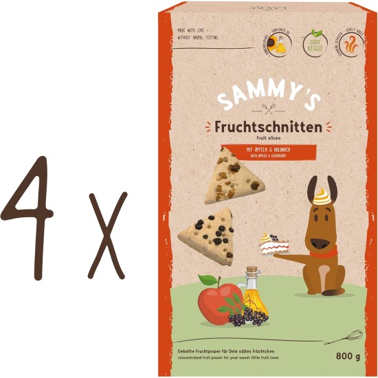 Sammy´s Herzensbrecher | Fein gebackene Snacks für Hunde | Mit Rote Bete & Löwenzahn | 1 x 800 g Sammy´s Herzensbrecher | Fein gebackene Snacks für Hunde | Mit Rote Bete & Löwenzahn | 1 x 800 g