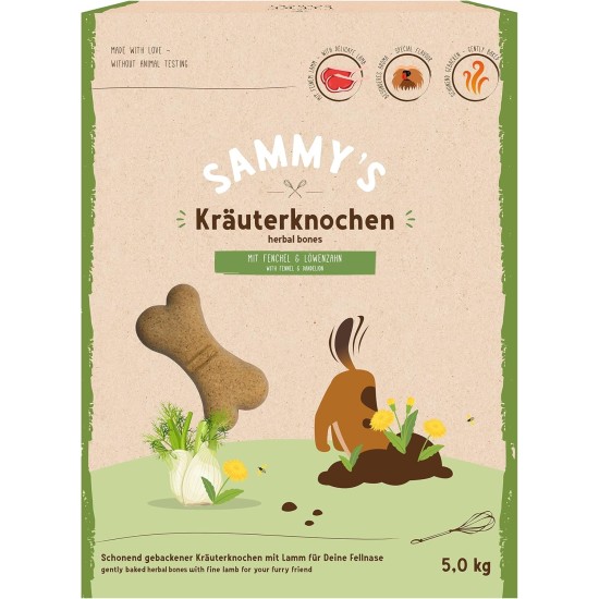 Sammy´s Herzensbrecher | Fein gebackene Snacks für Hunde | Mit Rote Bete & Löwenzahn | 1 x 800 g Sammy´s Herzensbrecher | Fein gebackene Snacks für Hunde | Mit Rote Bete & Löwenzahn | 1 x 800 g