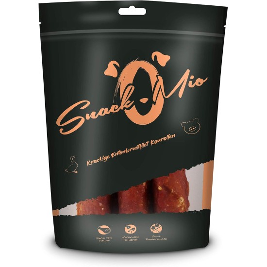 SnackOMio – Premium Hundesnack – Knusprige Kaustange an Hühnerbrustfilet, getreidefrei, 1er Pack (1 x 200g) SnackOMio – Premium Hundesnack – Knusprige Kaustange an Hühnerbrustfilet, getreidefrei, 1er Pack (1 x 200g)