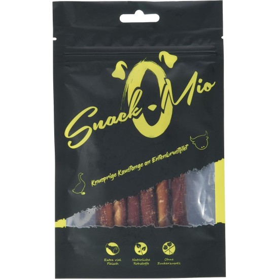 SnackOMio – Premium Hundesnack – Knusprige Kaustange an Hühnerbrustfilet, getreidefrei, 1er Pack (1 x 200g) SnackOMio – Premium Hundesnack – Knusprige Kaustange an Hühnerbrustfilet, getreidefrei, 1er Pack (1 x 200g)