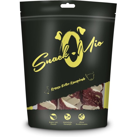 SnackOMio – Premium Hundesnack – Knusprige Kaustange an Hühnerbrustfilet, getreidefrei, 1er Pack (1 x 200g) SnackOMio – Premium Hundesnack – Knusprige Kaustange an Hühnerbrustfilet, getreidefrei, 1er Pack (1 x 200g)