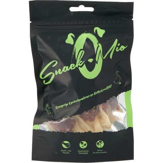 SnackOMio – Premium Hundesnack – Knusprige Kaustange an Hühnerbrustfilet, getreidefrei, 1er Pack (1 x 200g) SnackOMio – Premium Hundesnack – Knusprige Kaustange an Hühnerbrustfilet, getreidefrei, 1er Pack (1 x 200g)