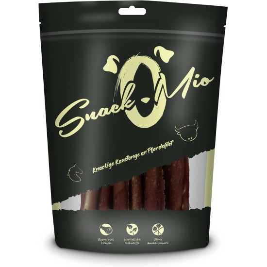 SnackOMio – Premium Hundesnack – Knusprige Kaustange an Hühnerbrustfilet, getreidefrei, 1er Pack (1 x 200g) SnackOMio – Premium Hundesnack – Knusprige Kaustange an Hühnerbrustfilet, getreidefrei, 1er Pack (1 x 200g)