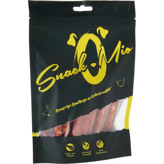 SnackOMio – Premium Hundesnack – Knusprige Kaustange an Hühnerbrustfilet, getreidefrei, 1er Pack (1 x 200g) SnackOMio – Premium Hundesnack – Knusprige Kaustange an Hühnerbrustfilet, getreidefrei, 1er Pack (1 x 200g)