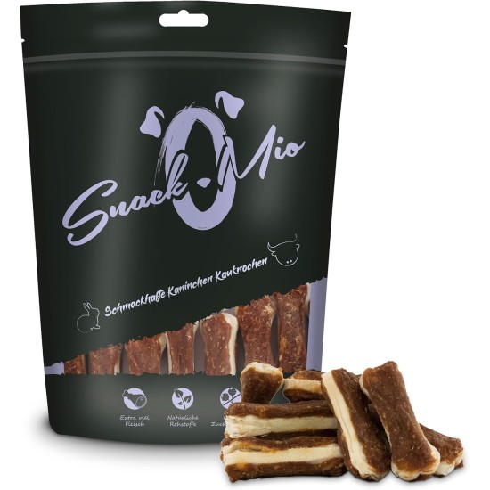 SnackOMio – Premium Hundesnack – Knusprige Kaustange an Hühnerbrustfilet, getreidefrei, 1er Pack (1 x 200g) SnackOMio – Premium Hundesnack – Knusprige Kaustange an Hühnerbrustfilet, getreidefrei, 1er Pack (1 x 200g)