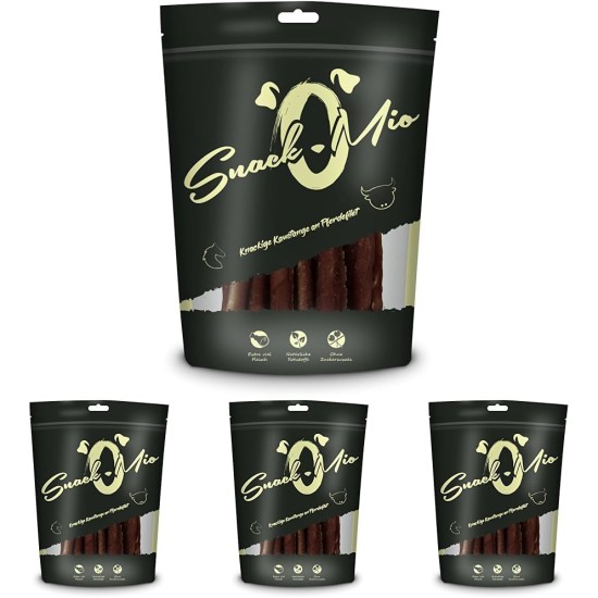 SnackOMio – Premium Hundesnack – Knusprige Kaustange an Hühnerbrustfilet, getreidefrei, 1er Pack (1 x 200g) SnackOMio – Premium Hundesnack – Knusprige Kaustange an Hühnerbrustfilet, getreidefrei, 1er Pack (1 x 200g)