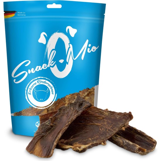 SnackOMio – Premium Hundesnack – vortreffliche Rinderlunge, getreidefrei, 1er Pack (1 x 500g) SnackOMio – Premium Hundesnack – vortreffliche Rinderlunge, getreidefrei, 1er Pack (1 x 500g)
