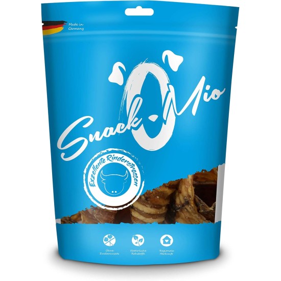 SnackOMio – Premium Hundesnack – vortreffliche Rinderlunge, getreidefrei, 1er Pack (1 x 500g) SnackOMio – Premium Hundesnack – vortreffliche Rinderlunge, getreidefrei, 1er Pack (1 x 500g)