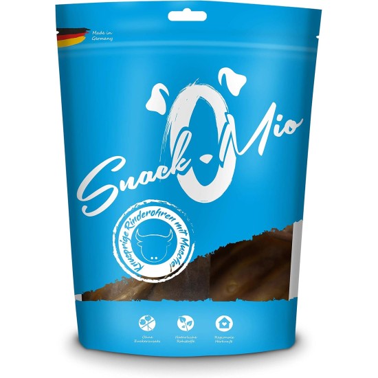 SnackOMio – Premium Hundesnack – vortreffliche Rinderlunge, getreidefrei, 1er Pack (1 x 500g) SnackOMio – Premium Hundesnack – vortreffliche Rinderlunge, getreidefrei, 1er Pack (1 x 500g)
