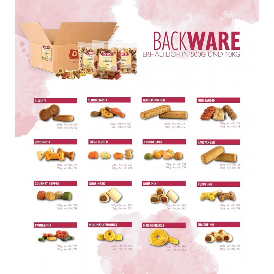 Snackie Mix 500g Bag Baked Goods Healthy Natural Diet for Dogs by DIBO, Dog Food, Barf, B.A.R.F., Treats, Dog Biscuits Snackie Mix 500g Bag Baked Goods Healthy Natural Diet for Dogs by DIBO, Dog Food, Barf, B.A.R.F., Treats, Dog Biscuits