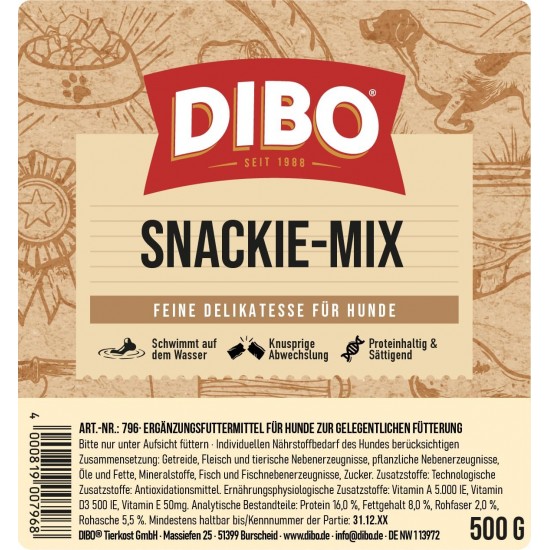 Snackie Mix 500g Bag Baked Goods Healthy Natural Diet for Dogs by DIBO, Dog Food, Barf, B.A.R.F., Treats, Dog Biscuits Snackie Mix 500g Bag Baked Goods Healthy Natural Diet for Dogs by DIBO, Dog Food, Barf, B.A.R.F., Treats, Dog Biscuits