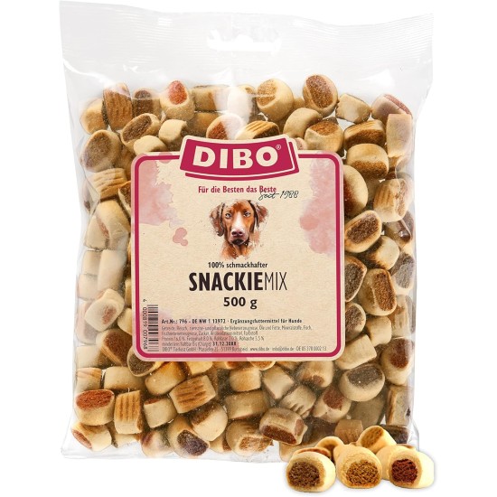 Snackie-Mix, 500g-Beutel, Backwaren als gesunde, natürliche Ernährung für Hunde von DIBO, Hundefutter, Barf, B.A.R.F., Leckerli, Hundekekse Snackie-Mix, 500g-Beutel, Backwaren als gesunde, natürliche Ernährung für Hunde von DIBO, Hundefutter, Barf, B.A.R.F., Leckerli, Hundekekse