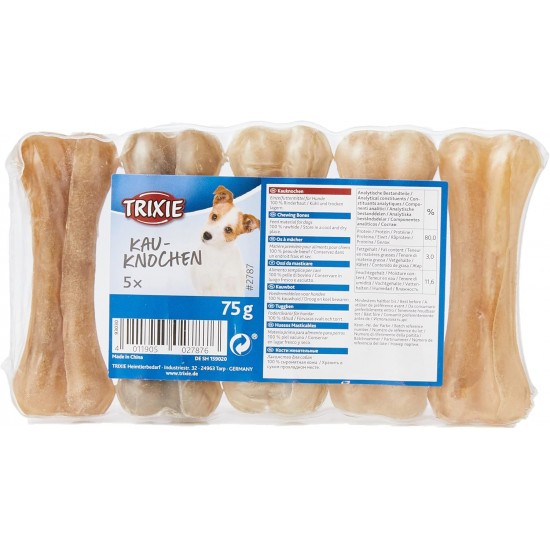 Trixie 2787 Chew Bone Pressed 8 cm 5 × 15 g Trixie 2787 Chew Bone Pressed 8 cm 5 × 15 g