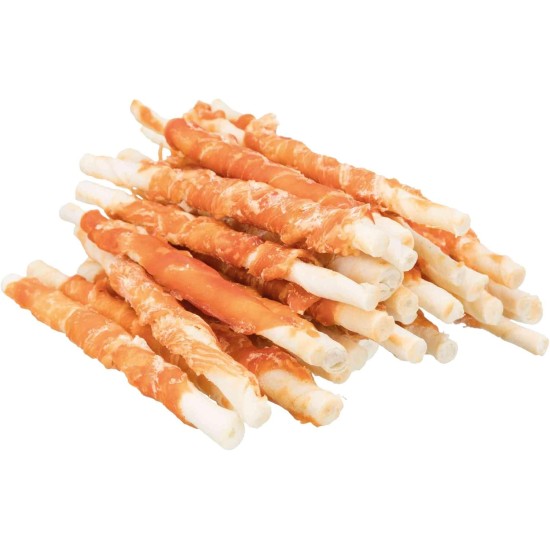Trixie Denta Fun Chicken Chewing Rolls, 31378 , 12 cm, 30 Pieces, 240 g Trixie Denta Fun Chicken Chewing Rolls, 31378 , 12 cm, 30 Pieces, 240 g