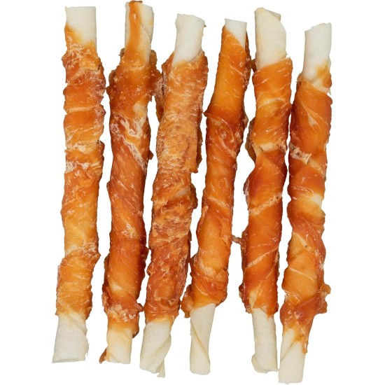 Trixie Denta Fun Chicken Chewing Rolls, 31378 , 12 cm, 30 Pieces, 240 g Trixie Denta Fun Chicken Chewing Rolls, 31378 , 12 cm, 30 Pieces, 240 g