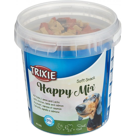 Trixie Soft Snack Happy Mix 500g Bucket Trixie Soft Snack Happy Mix 500g Bucket