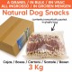Twist Rolled Duck 13cm (Bulk Pack - 3kg) - Natural Snacks for Dogs