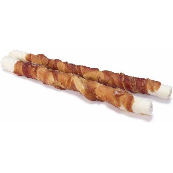 Twist Rolled Duck 24cm (Bulk - 3kg) - Natural Dog Snacks Twist Rolled Duck 24cm (Bulk - 3kg) - Natural Dog Snacks