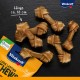 Vitakraft Chews Dog Snack, 10 cm Long, Long-Lasting Chew Bone, for Intensive Activity, Made of Dried and Pressed Cow Skin, for Medium Dogs (6 x 173 g) Vitakraft Chews Dog Snack, 10 cm Long, Long-Lasting Chew Bone, for Intensive Activity, Made of Dried and Pressed Cow Skin, for Medium Dogs (6 x 173 g)