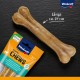 Vitakraft Chews Dog Snack, 21 cm Long, Chew Bone, Supports Dental Care and Oral Hygiene, Made of Pure Cow Skin, for Large Dogs, No Added Sugar and Grains (8 x 160 g) Vitakraft Chews Dog Snack, 21 cm Long, Chew Bone, Supports Dental Care and Oral Hygiene, Made of Pure Cow Skin, for Large Dogs, No Added Sugar and Grains (8 x 160 g)