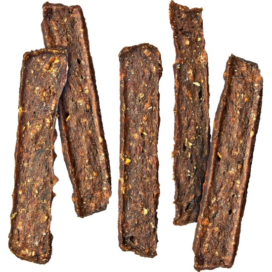 Vitakraft Pure Beef Strips, Hundeleckerli, Pansenstreifen vom Rind, Hunde Trainingsleckerli, ohne Zusatz von Zucker (1x 80g) Vitakraft Pure Beef Strips, Hundeleckerli, Pansenstreifen vom Rind, Hunde Trainingsleckerli, ohne Zusatz von Zucker (1x 80g)
