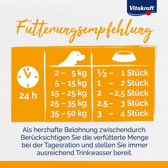 Vitakraft Pure Beef Strips, Hundeleckerli, Pansenstreifen vom Rind, Hunde Trainingsleckerli, ohne Zusatz von Zucker (1x 80g) Vitakraft Pure Beef Strips, Hundeleckerli, Pansenstreifen vom Rind, Hunde Trainingsleckerli, ohne Zusatz von Zucker (1x 80g)