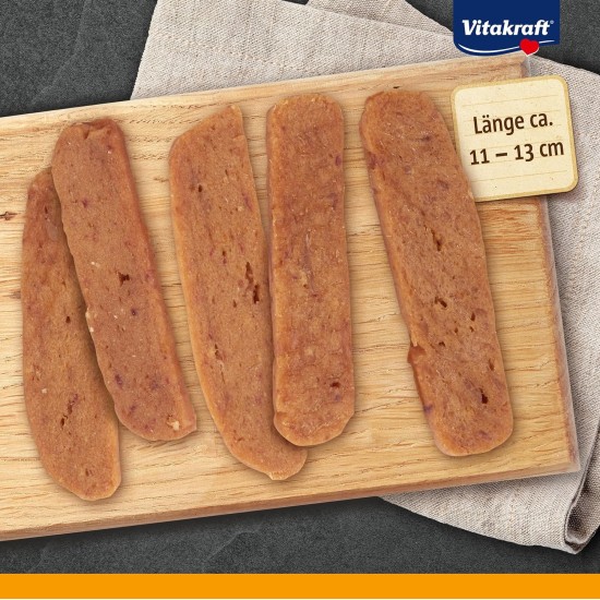 Vitakraft Pure Duck XXL Filet, Hundeleckerli, Entenbrustfiletstreifen, Hunde Trainingsleckerli, ohne Zusatz von Zucker (6x 250g) Vitakraft Pure Duck XXL Filet, Hundeleckerli, Entenbrustfiletstreifen, Hunde Trainingsleckerli, ohne Zusatz von Zucker (6x 250g)
