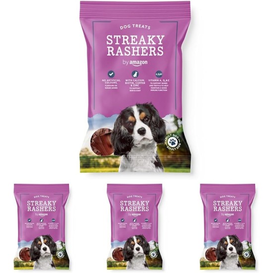 by Amazon - Streaky Rashers Hundesnack 85g by Amazon - Streaky Rashers Hundesnack 85g