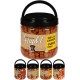leckerli Dog - Dog Snack - with Chicken Cubes - 750 g - Sugar-Free, Protein Rich, Low Fat - Flamingo Hapki Dog Treats leckerli Dog - Dog Snack - with Chicken Cubes - 750 g - Sugar-Free, Protein Rich, Low Fat - Flamingo Hapki Dog Treats