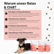 4barks MediBark Relax & Chill Soothing Agent as Treat, 100% Natural Anti-Stress Snack, Gluten & Sugar Free, Dog Treats Against Stress & Anxiety, with Valerian & Passion Flower, 150 g 4barks MediBark Relax & Chill Soothing Agent as Treat, 100% Natural Anti-Stress Snack, Gluten & Sugar Free, Dog Treats Against Stress & Anxiety, with Valerian & Passion Flower, 150 g