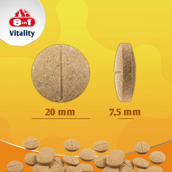 8in1 Multivitamin Tablets Adult - for Dietary Supplement in Adult Dogs, 1 Tin (70 Tablets) 8in1 Multivitamin Tablets Adult - for Dietary Supplement in Adult Dogs, 1 Tin (70 Tablets)