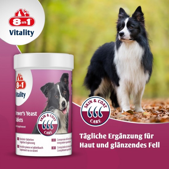 8in1 Vitality Brewer's Yeast Tablets for All Dogs 8in1 Vitality Brewer's Yeast Tablets for All Dogs