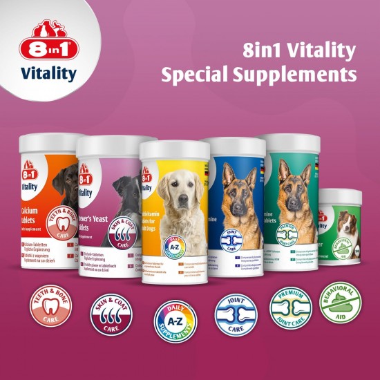 8in1 Vitality Brewer's Yeast Tablets for All Dogs 8in1 Vitality Brewer's Yeast Tablets for All Dogs