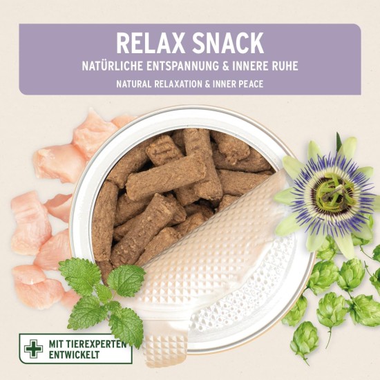 AniForte Relax Snack for Dogs 300 g - Natural Relaxation & Soothing, Anti-Stress Snack, with Valerian, Melissa, Rosemary, Supports Stress Situations, Anxiety, Nervousness AniForte Relax Snack for Dogs 300 g - Natural Relaxation & Soothing, Anti-Stress Snack, with Valerian, Melissa, Rosemary, Supports Stress Situations, Anxiety, Nervousness