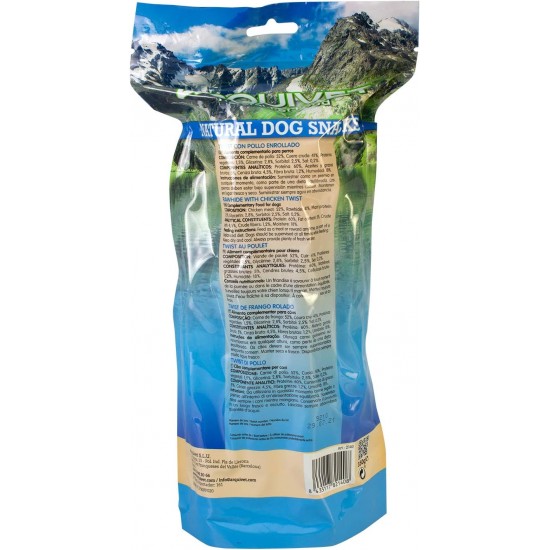 Arquivet Twist Chicken Rolled 24cm 350g (Pack of 1) Arquivet Twist Chicken Rolled 24cm 350g (Pack of 1)
