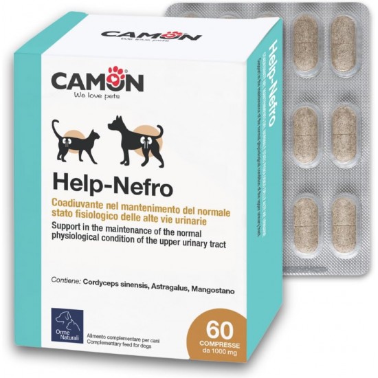 CAMON Help-Nefro Support for Renal Insufficiency and Urinary Tract, 60 Tablets CAMON Help-Nefro Support for Renal Insufficiency and Urinary Tract, 60 Tablets