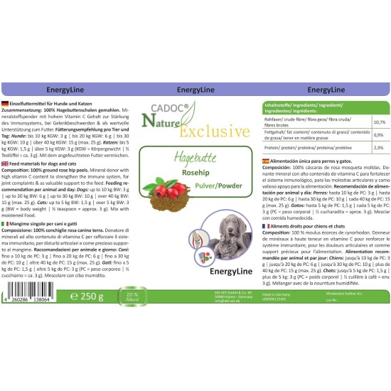Cadoc - Natural Exclusive Rose Hip Powder Cadoc - Natural Exclusive Rose Hip Powder