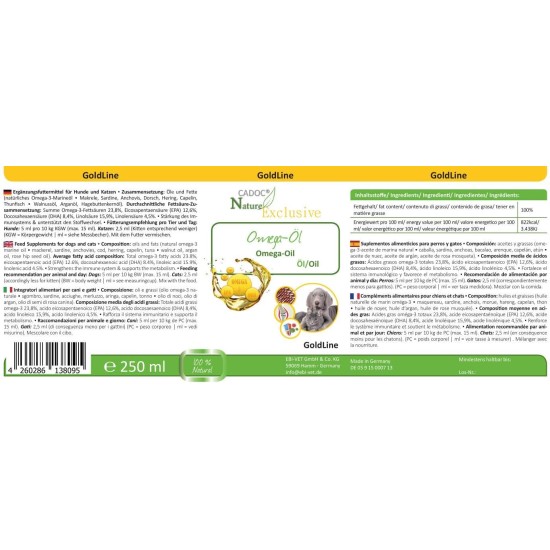 Cadoc - Nature Exclusive Omega Oil Cadoc - Nature Exclusive Omega Oil