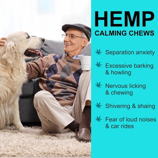 Calming Chew for Dogs (Salmon Aroma Pack of 110), Soothing Chews for Pets, ti Stress Snack for Your Dog, Promotes Relaxation, Reduce Stress, with Natural Ingredients Calming Chew for Dogs (Salmon Aroma Pack of 110), Soothing Chews for Pets, ti Stress Snack for Your Dog, Promotes Relaxation, Reduce Stress, with Natural Ingredients