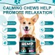 Calming Chew for Dogs (Salmon Aroma Pack of 110), Soothing Chews for Pets, ti Stress Snack for Your Dog, Promotes Relaxation, Reduce Stress, with Natural Ingredients Calming Chew for Dogs (Salmon Aroma Pack of 110), Soothing Chews for Pets, ti Stress Snack for Your Dog, Promotes Relaxation, Reduce Stress, with Natural Ingredients