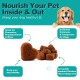 Calming Chew for Dogs (Salmon Aroma Pack of 110), Soothing Chews for Pets, ti Stress Snack for Your Dog, Promotes Relaxation, Reduce Stress, with Natural Ingredients Calming Chew for Dogs (Salmon Aroma Pack of 110), Soothing Chews for Pets, ti Stress Snack for Your Dog, Promotes Relaxation, Reduce Stress, with Natural Ingredients