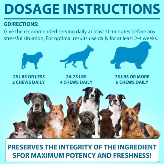 Calming Chew for Dogs (Salmon Aroma Pack of 110), Soothing Chews for Pets, ti Stress Snack for Your Dog, Promotes Relaxation, Reduce Stress, with Natural Ingredients Calming Chew for Dogs (Salmon Aroma Pack of 110), Soothing Chews for Pets, ti Stress Snack for Your Dog, Promotes Relaxation, Reduce Stress, with Natural Ingredients